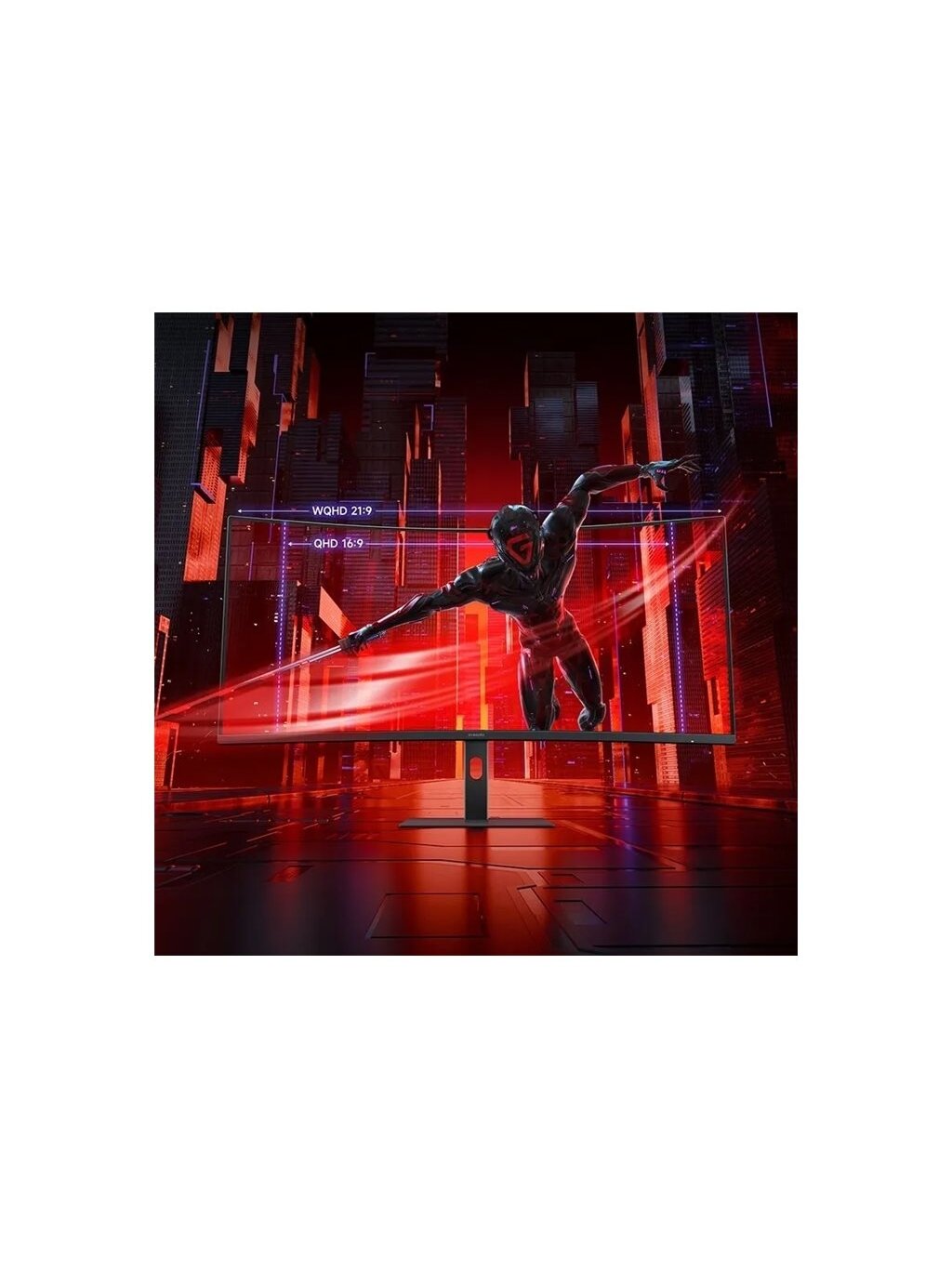 Xiaomi | G34WQi | 34 " | WQHD | 21:9 | 180 Hz | 1 ms | 3440 x 1440 pixels | 350 cd/m² | HDMI ports quantity 2 | Black | Warranty 24 month(s) 6