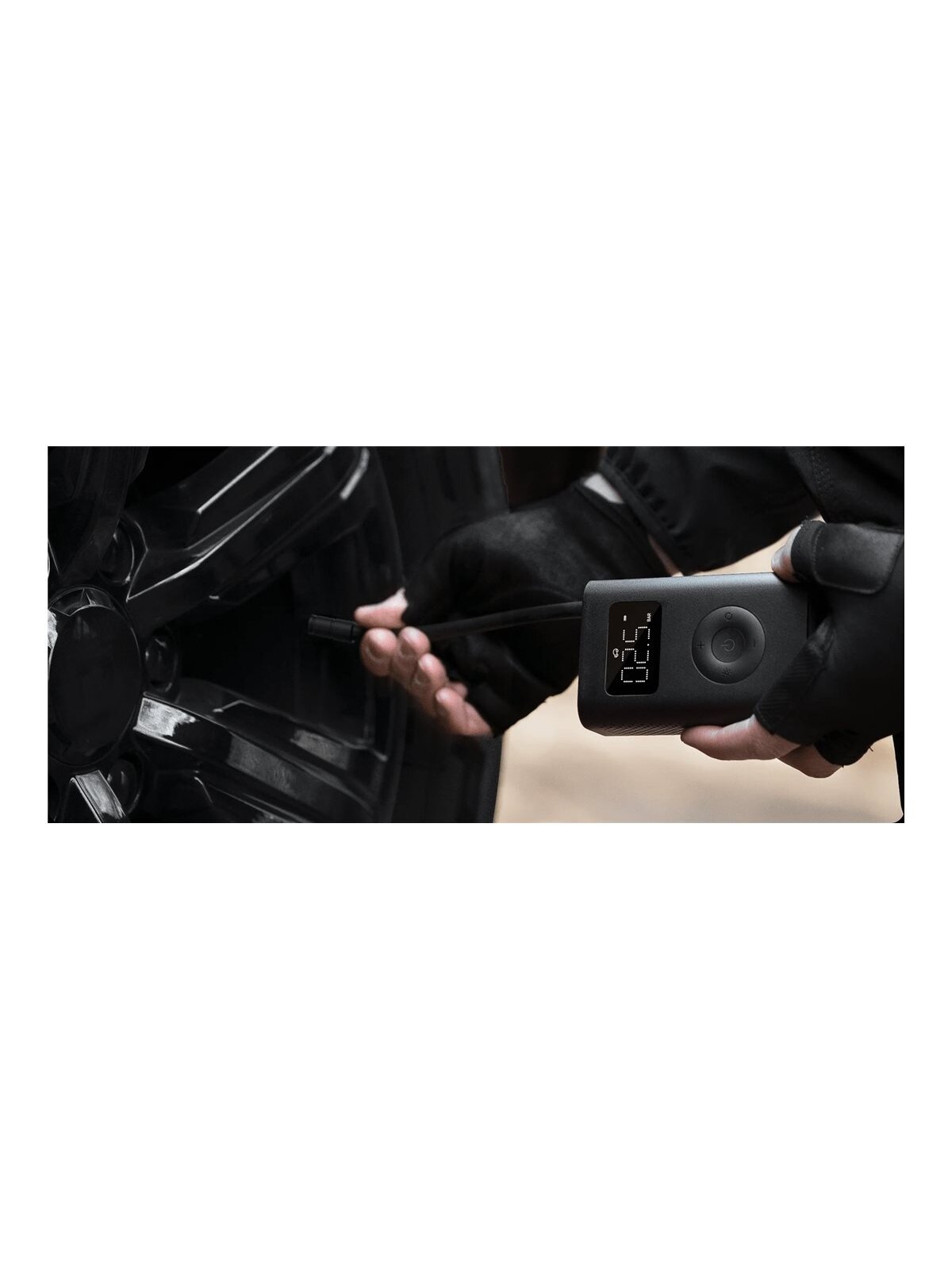 Xiaomi | Portable Electric Air Compressor 2 | Preset pressure, stops when full; Digital tire pressure detection; Inflation pressure up to 150psi 5 Xiaomi | Portable Electric Air Compressor 2 | Preset pressure, stops when full; Digital tire pressure detection; Inflation pressure up to 150psi 5