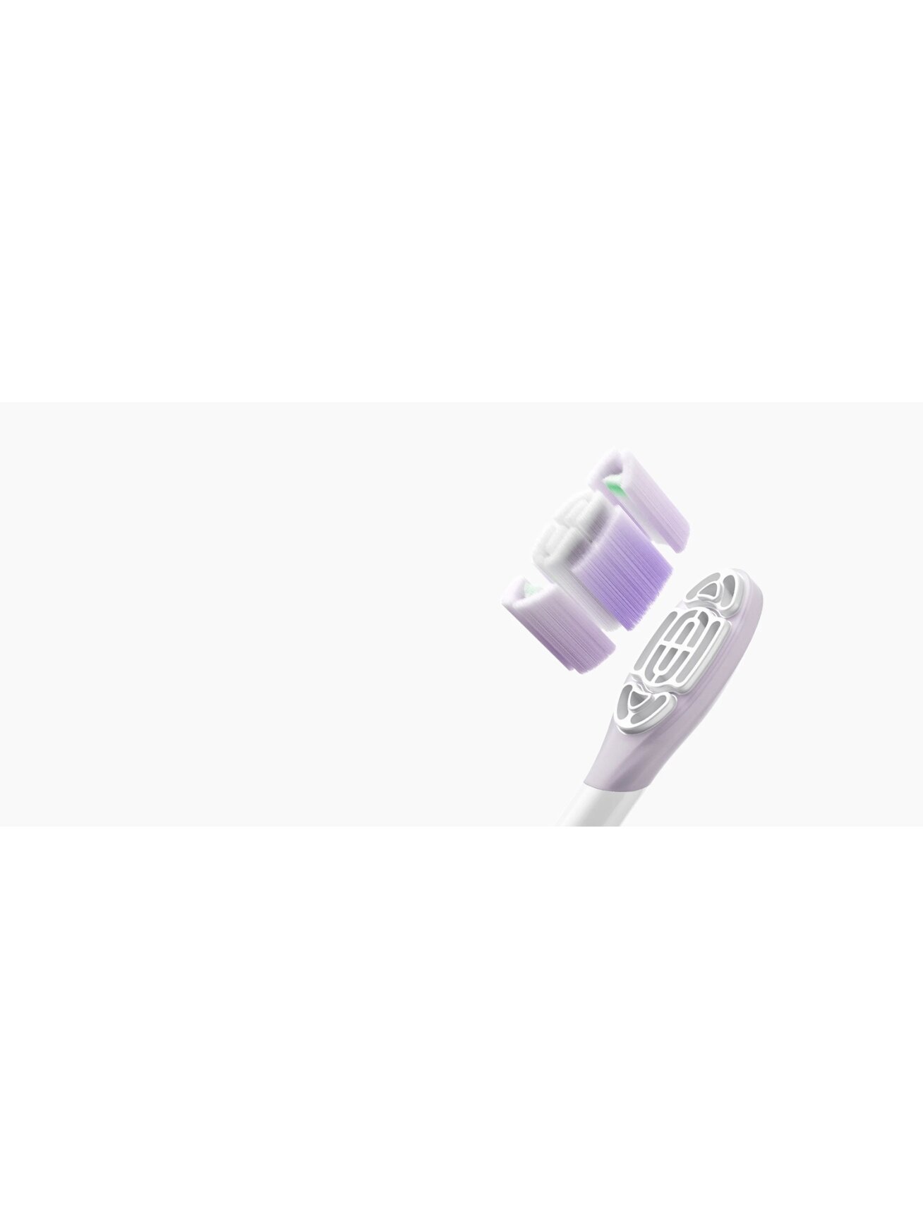 Xiaomi | Oscillation Electric Toothbrush Replacement Heads (Soft), 3 pcs 4 Xiaomi | Oscillation Electric Toothbrush Replacement Heads (Soft), 3 pcs 4