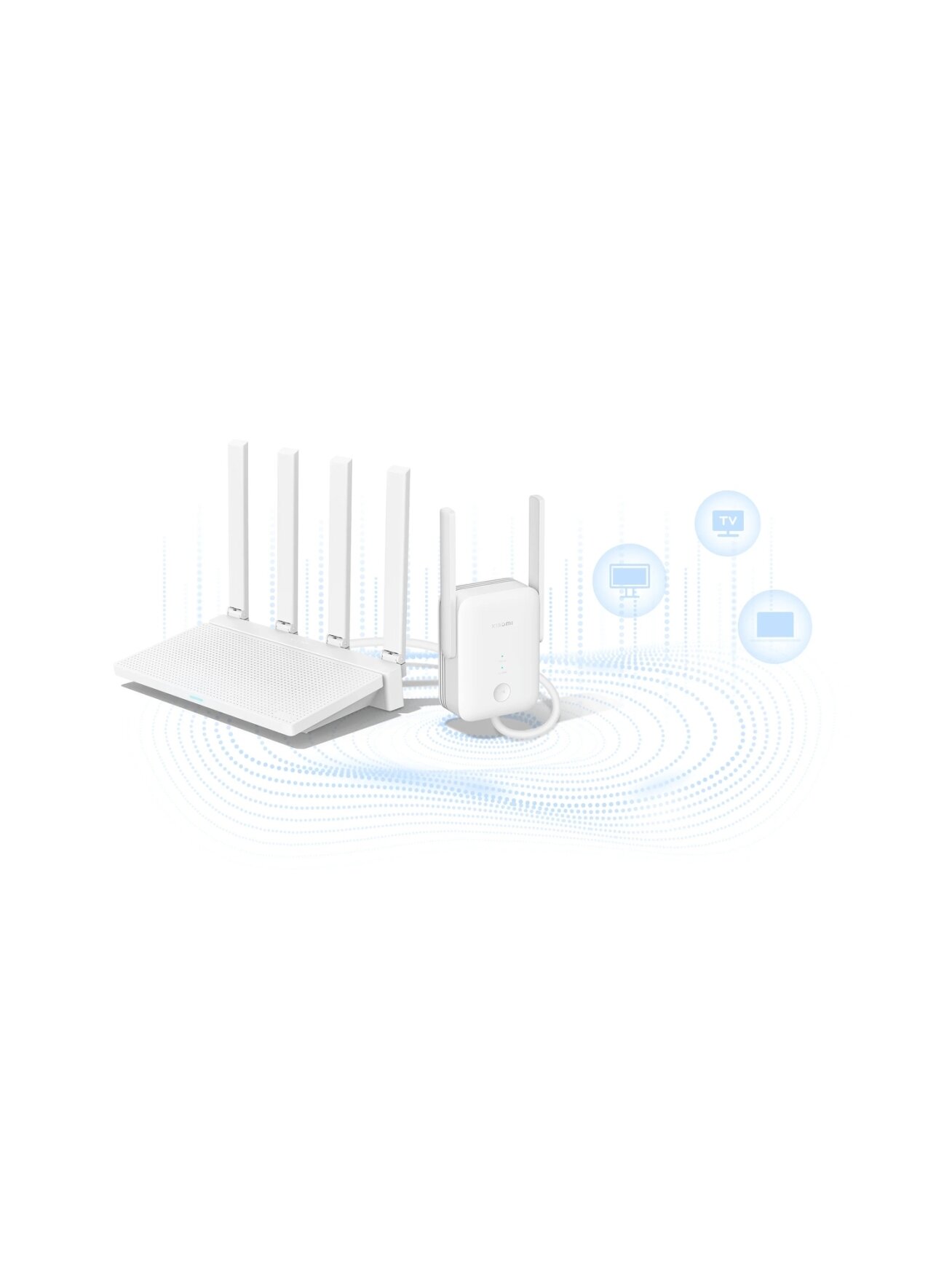 Xiaomi Wi-Fi Range Extender AX1500 EU | 802.11ax | 10/100/1000 Mbit/s | Ethernet LAN (RJ-45) ports 1 | Mesh Support Yes | MU-MiMO Yes | No mobile broadband 1 Xiaomi Wi-Fi Range Extender AX1500 EU | 802.11ax | 10/100/1000 Mbit/s | Ethernet LAN (RJ-45) ports 1 | Mesh Support Yes | MU-MiMO Yes | No mobile broadband 1