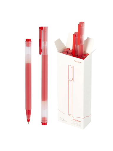 Xiaomi | High-capacity Gel Pen, 10-Pack, Red Xiaomi | High-capacity Gel Pen, 10-Pack, Red