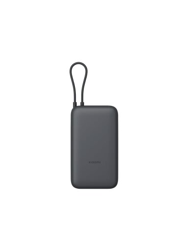 Xiaomi Power Bank 20000mAh (Integrated Cable) | 20000 mAh | Dark Gray Xiaomi Power Bank 20000mAh (Integrated Cable) | 20000 mAh | Dark Gray