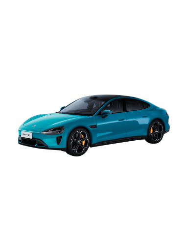 Xiaomi SU7 1:18 Die-cast Model Car | Aqua Blue | Zinc alloy, ABS, SAN and PVC