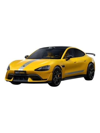 Xiaomi SU7 Ultra 1:18 Die-cast Model Car | Lightning Yellow | Zinc alloy, ABS, SAN, PVC