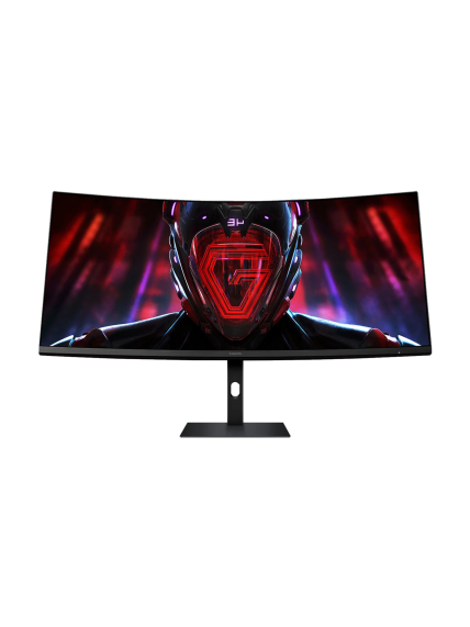 Xiaomi Curved Gaming Monitor G34WQi 2026 | 34 " | VA | WQHD | 21:9 | 180 Hz | 1 ms | 3440 x 1440 pixels | 400 cd/m² | HDMI ports quantity 2 | Black Xiaomi Curved Gaming Monitor G34WQi 2026 | 34 " | VA | WQHD | 21:9 | 180 Hz | 1 ms | 3440 x 1440 pixels | 400 cd/m² | HDMI ports quantity 2 | Black