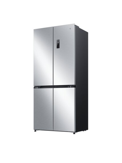 Xiaomi Mijia Refrigerator Cross Door 502L EU | Energy efficiency class E | Free standing | Side by Side | Height 191.2 cm | No Frost system | Fridge net capacity 326 L | Freezer net capacity 176 L | 37 dB | Brushed Silver 4 Xiaomi Mijia Refrigerator Cross Door 502L EU | Energy efficiency class E | Free standing | Side by Side | Height 191.2 cm | No Frost system | Fridge net capacity 326 L | Freezer net capacity 176 L | 37 dB | Brushed Silver 4