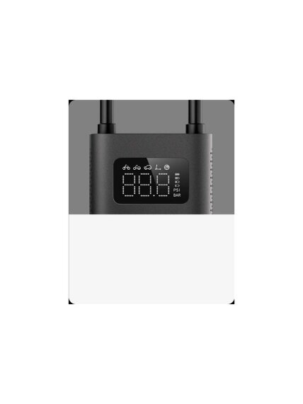 Xiaomi | Portable Electric Air Compressor 2 | Preset pressure, stops when full; Digital tire pressure detection; Inflation pressure up to 150psi 1