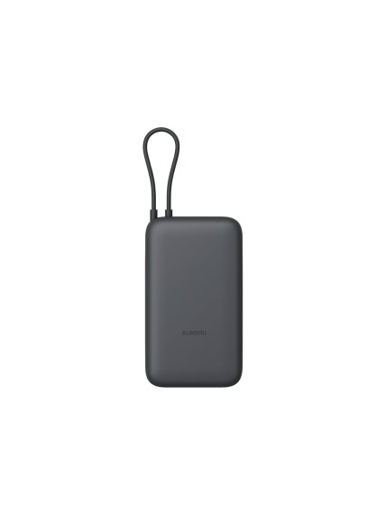 Xiaomi Power Bank 20000mAh (Integrated Cable) | 20000 mAh | Dark Gray Xiaomi Power Bank 20000mAh (Integrated Cable) | 20000 mAh | Dark Gray