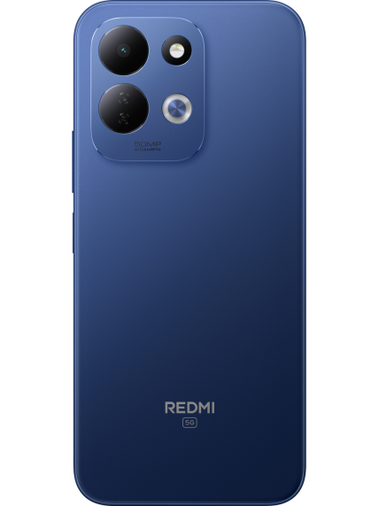 Xiaomi Redmi 17 5G | Blue | 6.9 " | LCD | 1600 x 720 pixels | Qualcomm | Snapdragon 4 Gen 5 | Internal RAM 4 GB | 128 GB | Dual SIM | 4G | 5G | Main camera resolution 50 MP | Secondary camera resolution 8 MP | Android | 16 | 7500 mAh 4