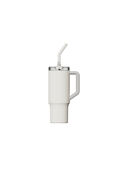 Xiaomi | Straw Mug | Capacity 1 L | Material Stainless steel | White 2 Xiaomi | Straw Mug | Capacity 1 L | Material Stainless steel | White 2