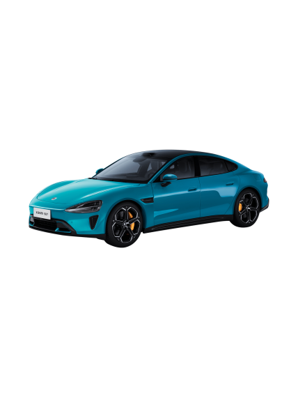 Xiaomi SU7 1:18 Die-cast Model Car | Aqua Blue | Zinc alloy, ABS, SAN and PVC