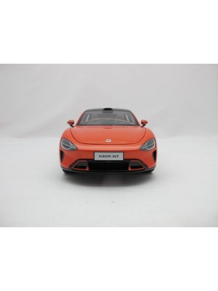 Xiaomi SU7 1:18 Die-cast Model Car | Lava Orange | Zinc alloy, ABS, SAN and PVC 2 Xiaomi SU7 1:18 Die-cast Model Car | Lava Orange | Zinc alloy, ABS, SAN and PVC 2