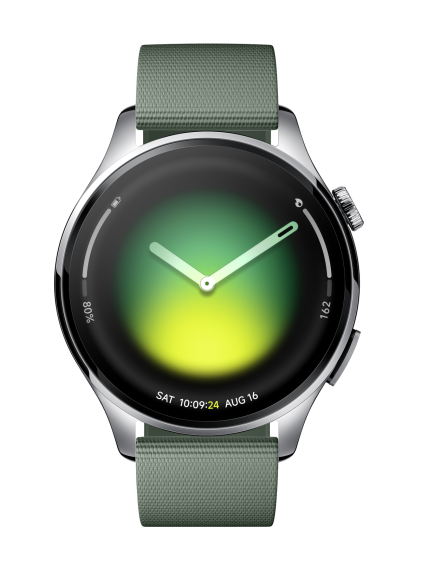 Xiaomi Watch 5 | Smart watch | AMOLED | 1.54" | Waterproof | Juniper Green 1