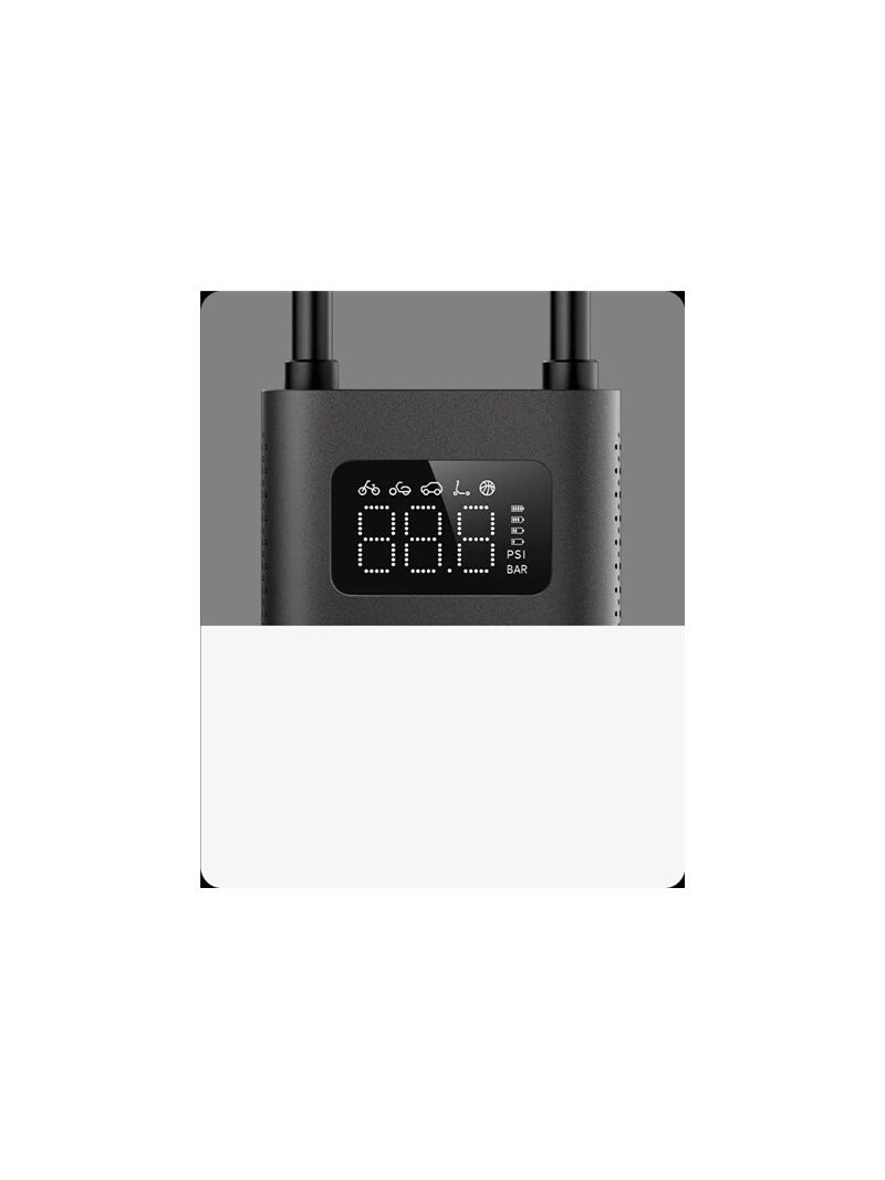 Xiaomi | Portable Electric Air Compressor 2 | Preset pressure, stops when full; Digital tire pressure detection; Inflation pressure up to 150psi 1