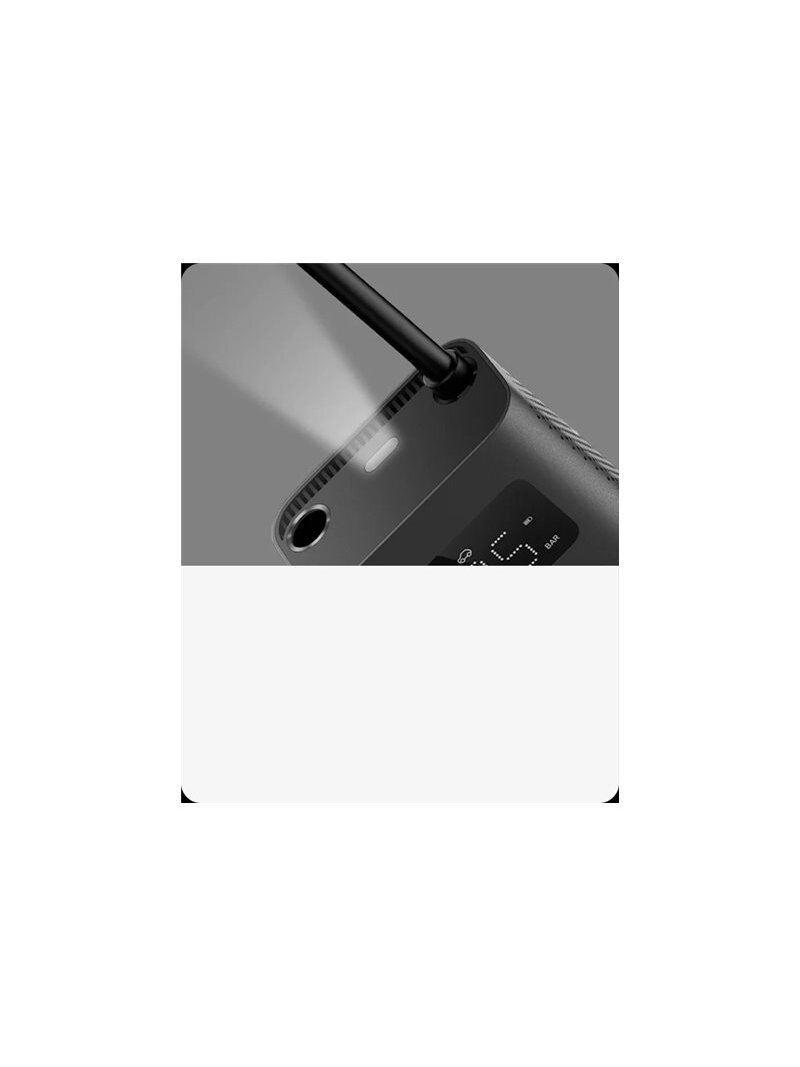 Xiaomi | Portable Electric Air Compressor 2 | Preset pressure, stops when full; Digital tire pressure detection; Inflation pressure up to 150psi 3