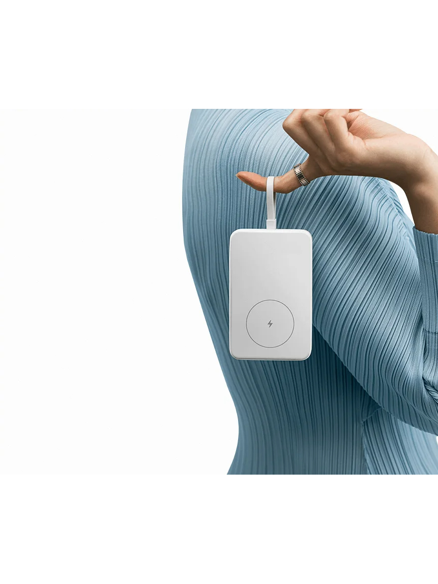 Xiaomi 33W Magnetic Power Bank 10000mAh (Integrated Cable) | 10000 mAh | White 3