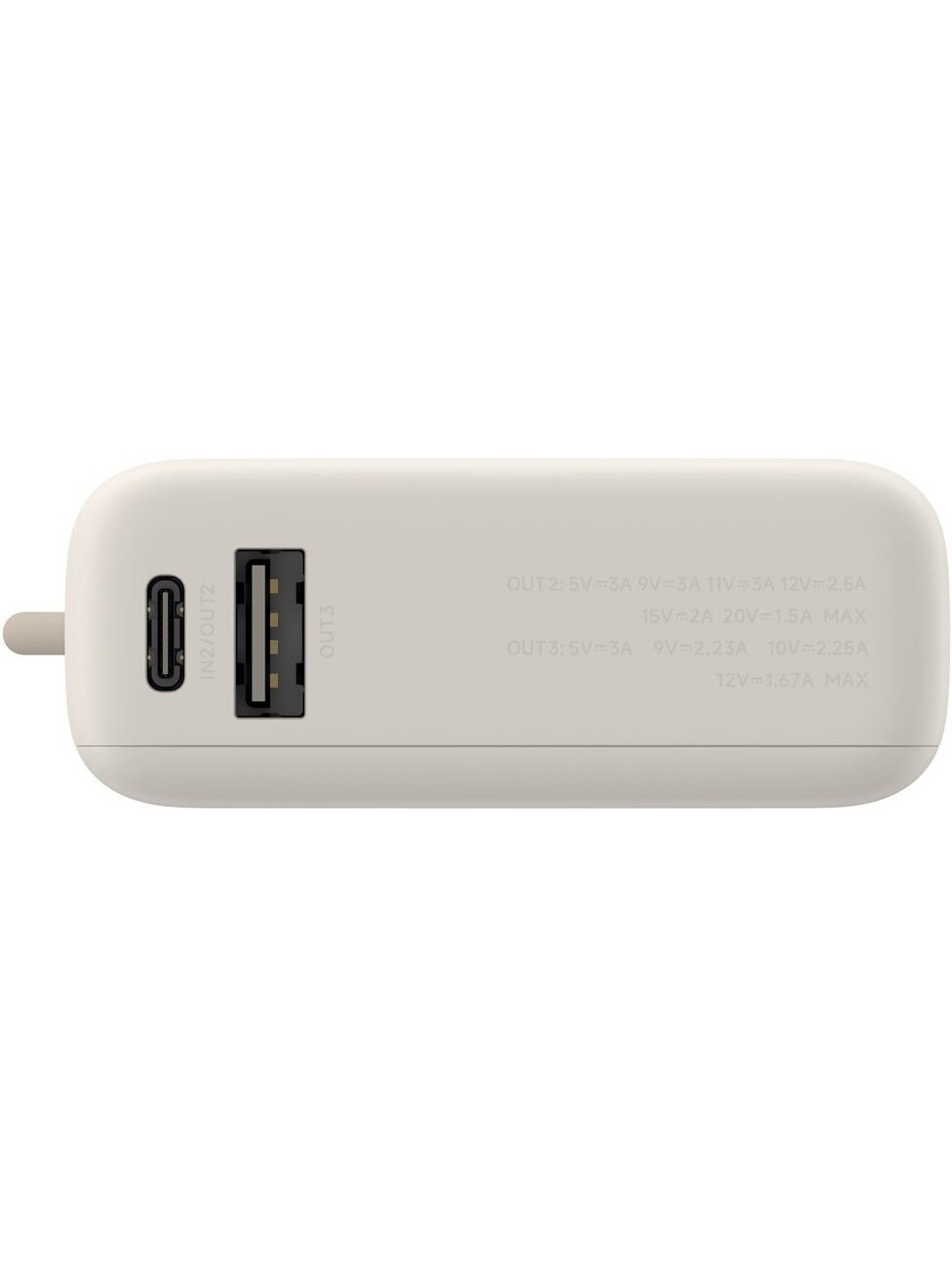 Xiaomi 33W Power Bank (Integrated Cable) | 10000 mAh | USB-C | Tan 4